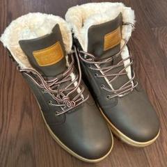 ハイカット 防水 防滑 裏起毛 スノーブーツ 雪靴 男女兼用 23~29cm