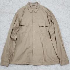 45R　ゴマチノのアロハシャツ　ベージュ　手洗い可能　サイズ4