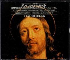 J・Sバッハ　マタイ受難曲　ヘルムート・リリング指揮　3枚組　80DC167～9