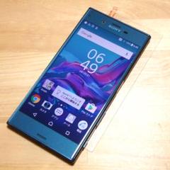 XPERIA XZ 601SO(B)液晶保護ガラス付き SIMロック解除済