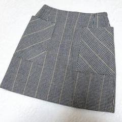 ⭐︎シルク混⭐︎美品⭐︎ IENA イエナ　ウール　スカート　グレンチェック　千鳥柄 ⭐︎シルク混⭐︎美品⭐︎ IENA イエナ ウール スカート グレン