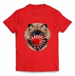 【シャムネコ ねこ 日本 JAPAN バンダナ】Tシャツ メンズ レディース