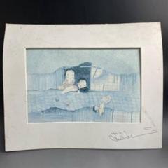 風の画家 中島潔 印刷絵画【想い雪】直筆サイン入り - メルカリ
