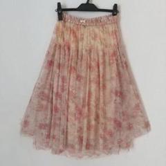 アンティローザ Auntie Rosa 花柄レーススカート