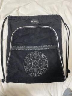 diaspora skateboards ナップサック 黒 DIASPORA SKATEBOARDS [MESH KNAPSACK] (BLACK)