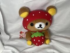 リラックマ いちご　ぬいぐるみ　貯金箱