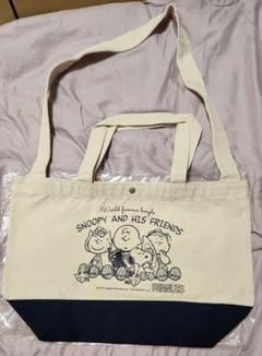 新品♡ローソン限定 スヌーピー PEANUTS トートバッグ ショルダーバック