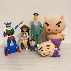 クレヨンしんちゃん フィギュアセット 6体 アクション仮面