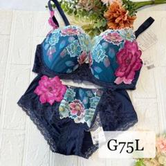 C75M ワコール サルート 03G ラテンミュージック ブラ＆ショーツ Wacoal - C75M ワコール サルート 03G ラテンミュージック ブラ