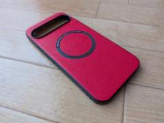 Google Pixel 9 Pro XL 用ケース MagSafe対応 レッド