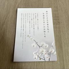 残り1点⭐️喪中はがき 年賀状じまい 私製 10枚入り ハガキインクジェット