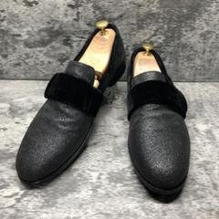 美品 ジミーチュウ デニム スリッポン オペラシューズ　靴 34  21cm 美品☆ジミーチュウ☆デニムスリッポン オペラシューズ サイズ34