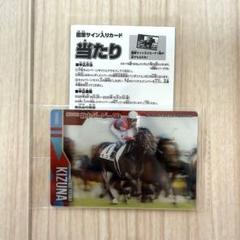 サラブレッドホースコレクション 2R直筆サイン入りカード当たり券 オマケ付き サラブレッドホースコレクション 2R直筆サイン入りカード当たり