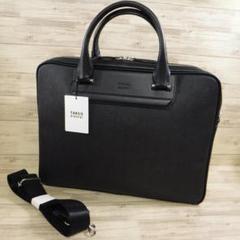 タケオキクチ 定価3万3000円 2WAY 黒 レザービジネスバッグ B4サイズ タケオキクチ 定価3万800円 2WAY 黒 レザービジネスバッグ A4
