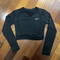 Nike ブラック ランニングトップ