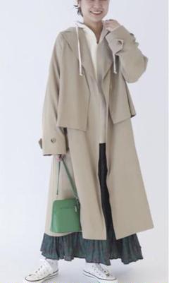 ★期間限定出品★JOURNALSTANDARD relumeベージュロングコート relume JOURNAL STANDARD ベージュ ロングコート新着