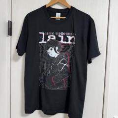 エヴァンゲリオン lain 岩倉玲音 海外 tシャツ 黒 オマージュ