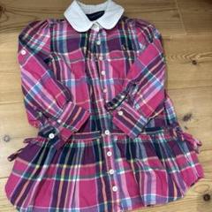 Ralph Lauren チェック柄ワンピース 2/2T