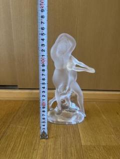 ラリック クリスタル　LALIQUE　クリスタルガラス　二人の女性像　裸婦像 ラリック クリスタルLALIQUEクリスタルガラス二人の女性像裸婦像