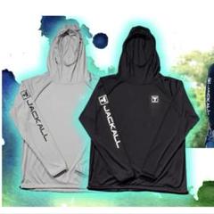 ドライライトフーディ【ジャッカル】　S size ブラックのサムネイル