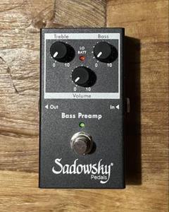 週末値下げ Sadowsky SBP-2 プリアンプ美品 Sadowsky SBP-2 Bass Preamp ベースプリアンプ(サドウスキー