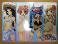新品未使用 ななついろ★ドロップスPure!! 下敷き 水着集合