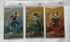 僕のヒーローカアカデミア　木製ポップスタンド　3点セット　ヒロアカ