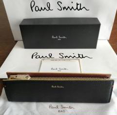 新品☆Paul Smith 黒 レザー 筆箱ポール・スミスの筆箱　新生活　入学祝 新品☆Paul Smith 黒 レザー 筆箱ポール・スミスの筆箱新生活入学祝