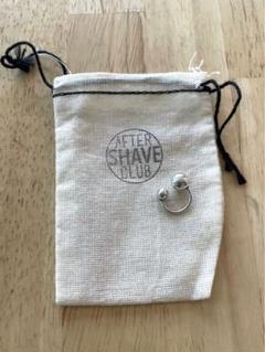 【AFTER SHAVE CLUB】　イヤーカフ　シルバー