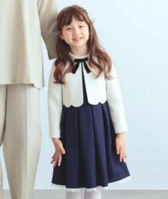 極美品☆B:MING BY BEMES ワンピースボレロセットアップ　100