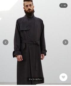 リドム　トレンチコート LIDNM（リドム）の「WOOL GABA TRENCH COAT（トレンチコート