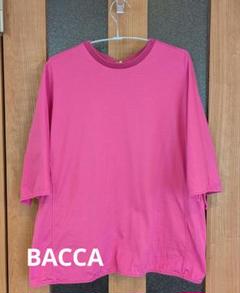 【Bacca】 ハイカウントジャージー カットソー