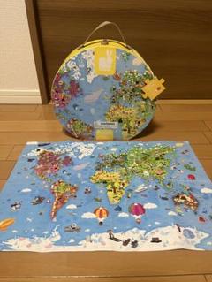 SALE♡JANOD 世界地図 ジグソーパズル♡ 高い素材 Amazon.com: 92 - Puzzle Map World Magnetic Wooden