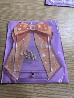 フクヤ fanfancy アクリルフレーム リボン 大阪道頓堀 オレンジ