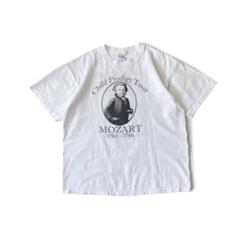 00s FRUIT OF THE LOOM モーツァルト 偉人 音楽家 Tシャツ