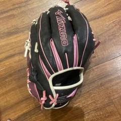 ミズノ一般軟式オールラウンド　未使用に近い美品 野球グローブ ミズノ 軟式 オールラウンド グローブ 一般」の