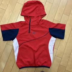Mizuno フード付き半袖　 140サイズ 赤