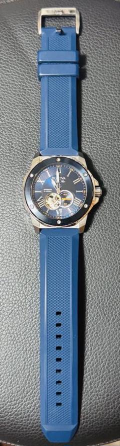 新品未使用　ブローバ　BULOVA 98P180　海外正規品　腕時計 Marine Star 豪華おまけ有 ブローバ BULOVA 腕時計 メンズ 自動