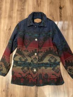90s ウールリッチ ハンティングコート ヴィンテージ フィッシュテール レディース 古着 90s 魚 フィッシュ 襟付き ヘビー ウール