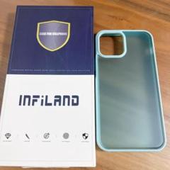 新品⭐️ iPhone 12用 ケース 半透明 マットケース ミントグリーン