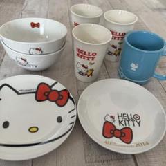 ハローキティ　茶碗　マグカップ　箸　2000 レトロ　まめ皿　新品　まとめ売り ハローキティ茶碗マグカップ箸2000 レトロまめ皿新品まとめ売り