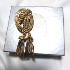 超希少　ChristianDior　ヴィンテージ　ブローチ　タッセル