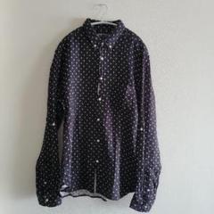 BEAMS HEART ドット柄シャツXL