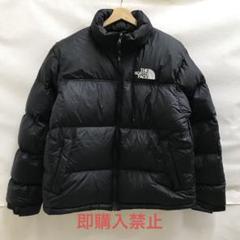 美品　試着のみ　US　THE NORTH FACE ダウンベスRETRO ヌプシ THE NORTH FACE ノースフェイス ダウンジャケット LEATHER