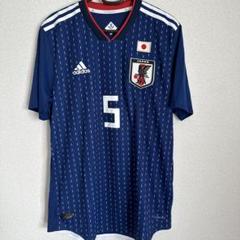 【残りわずか】 2018日本代表ユニフォーム 背番号5山中亮輔 - メルカリ 応援グッズ