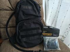 未使用品 CAMELBAK MAXIMUM GEAR ブラックバックパックのサムネイル