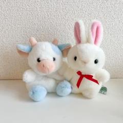 モンスイユ うさぎ ぬいぐるみ セット モンスイユ うさぎ ぬいぐるみ 2つセットの通販 by さらわん商店