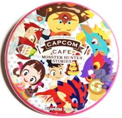 モンハン 缶バッジ カプコンカフェ モンスターハンター