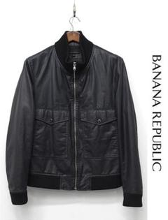 G488/BANANA REPUBLIC コーティング フライトジャケット M