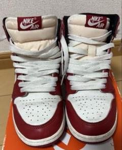 Nike Air Jordan 1 赤/白 スニーカー